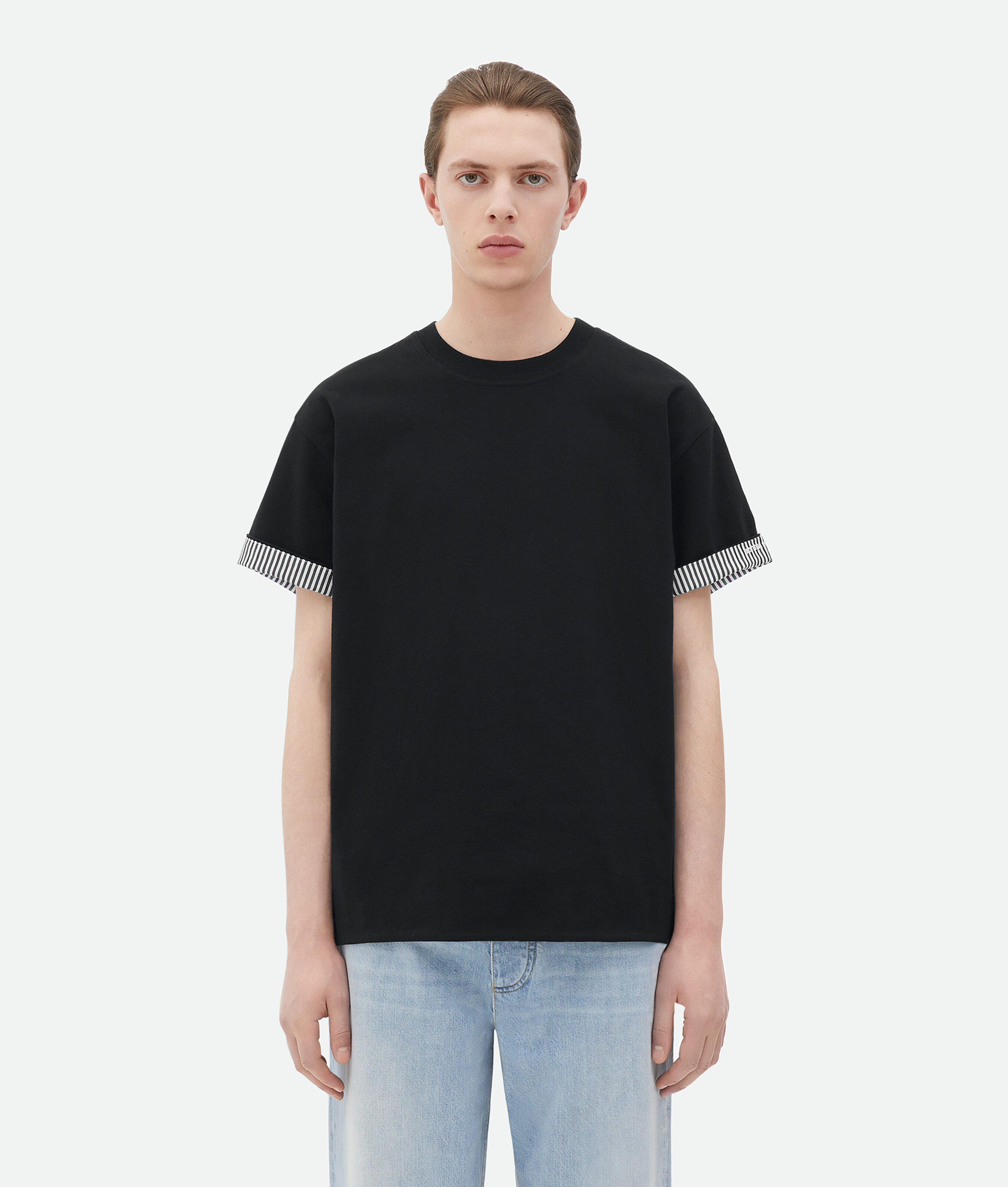 ▶︎サイズ【新品/未使用】ボッテガヴェネタ  Tシャツ　ブラック　黒　XSサイズ