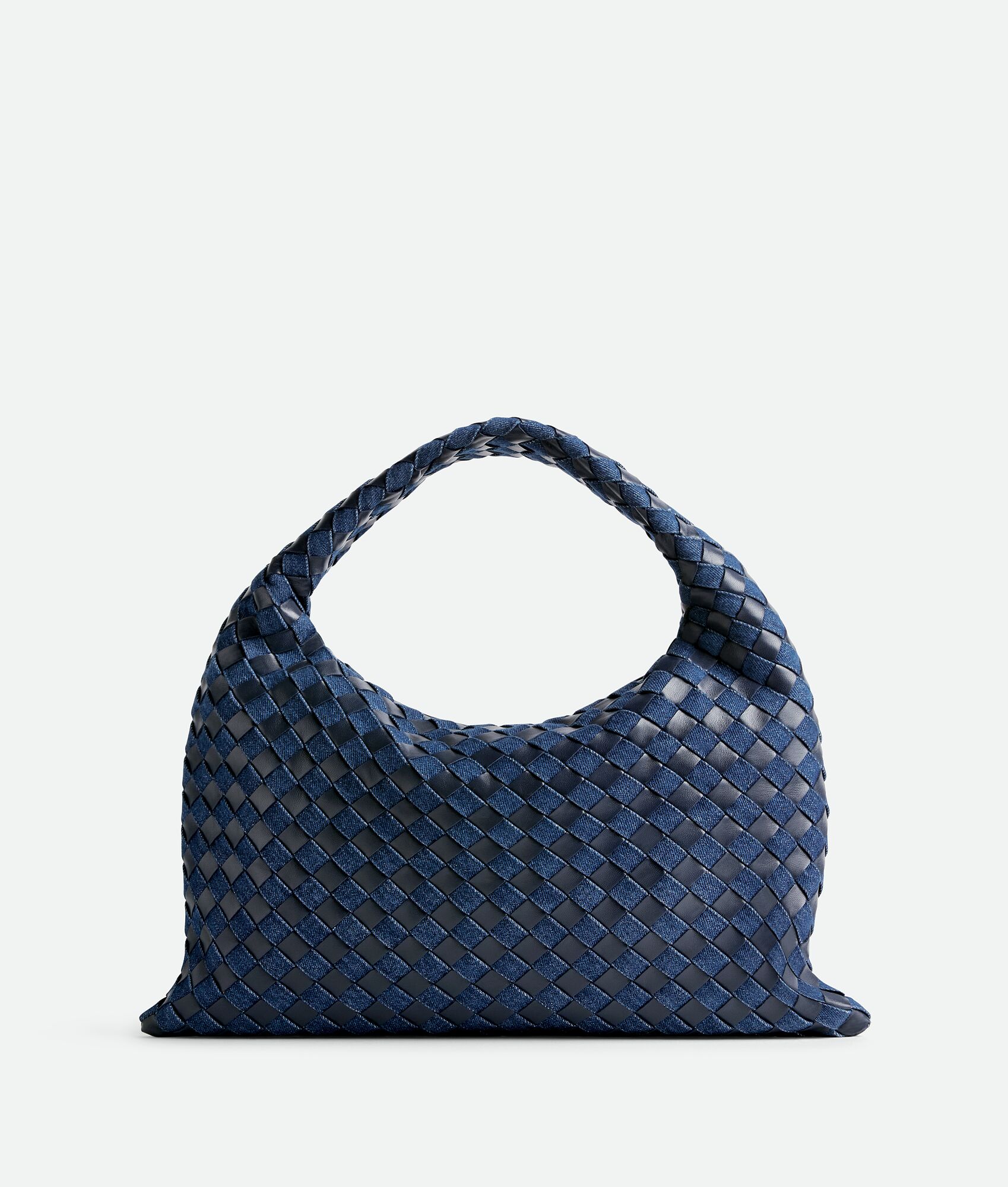 Bottega Veneta® Women's Small Hop in Abyss/indigo. Shop online now.