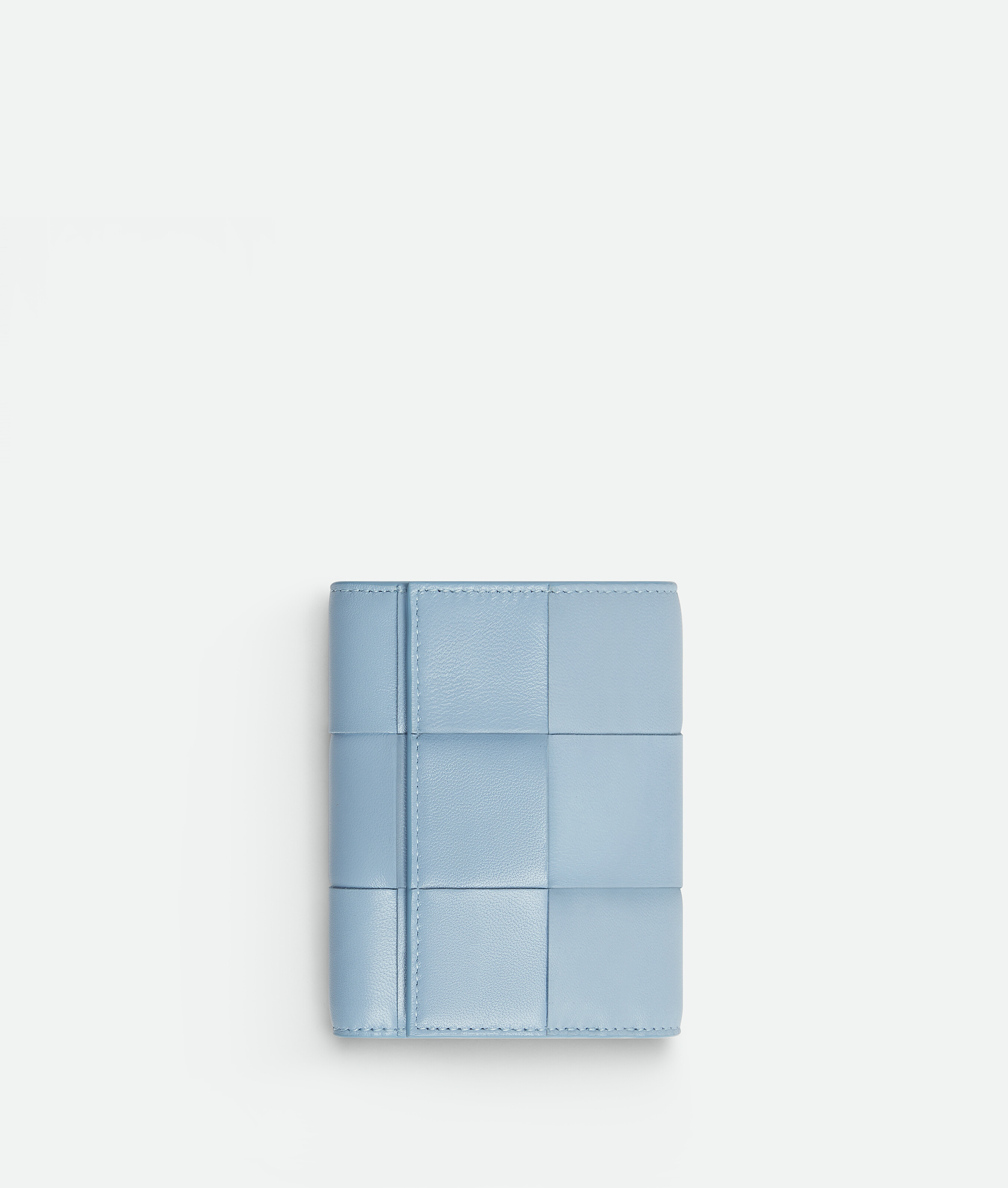 Bottega Veneta Bottega  Veneta Cassette Tri-fold Zip Wallet In Blue