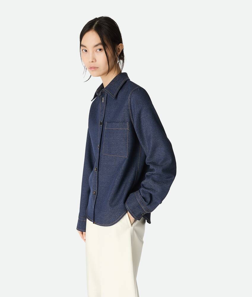 Display a large version of the product image 2 - Melange Wool Shirt