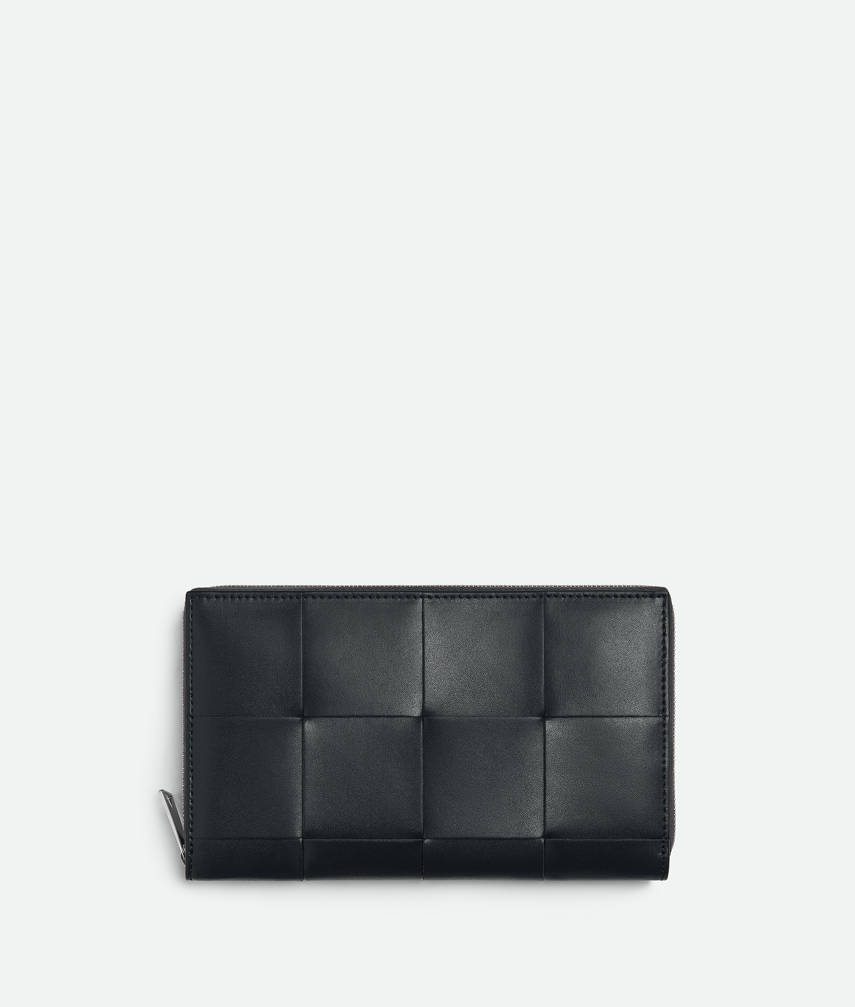 Bottega Veneta Cassette Portemonnaie Mit Umlaufendem Zip - Blau - Herren
