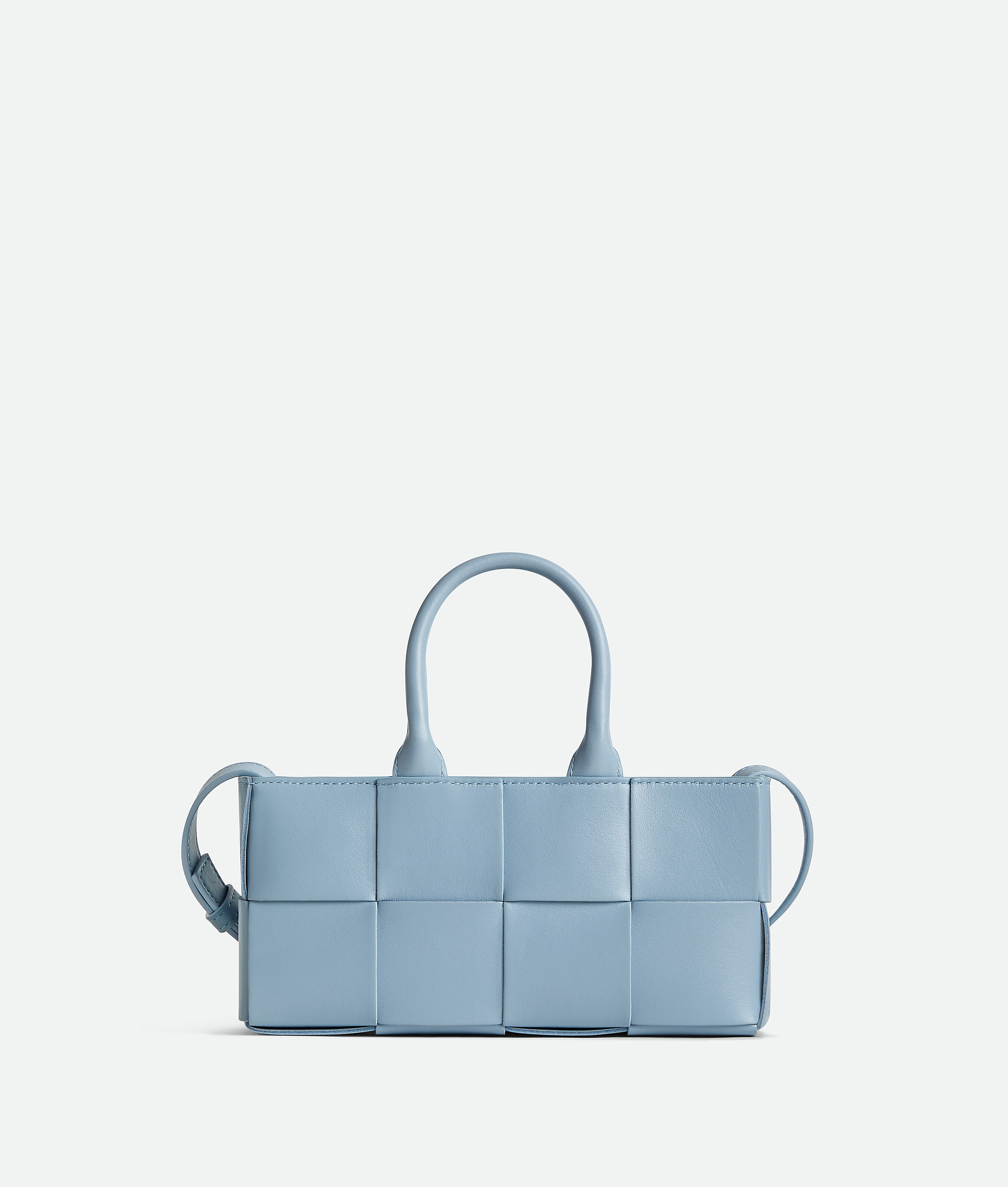 Bottega Veneta Mini East-west Arco Tote In Ice