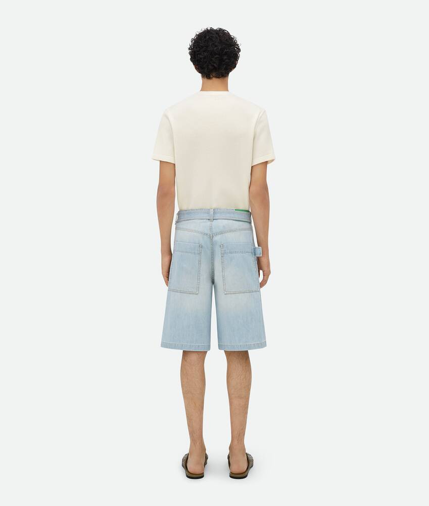 Display a large version of the product image 3 - Light Bleached Denim Shorts