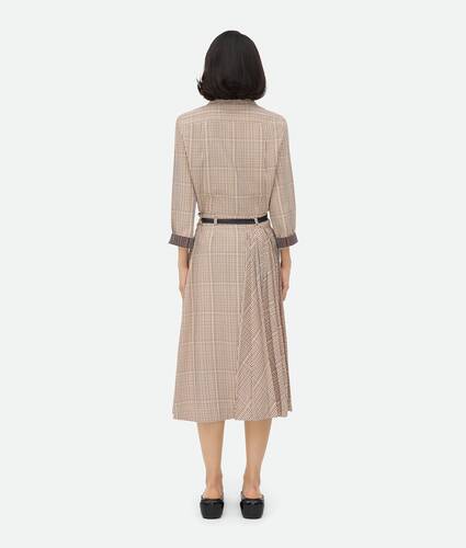 Check Viscose Skirt