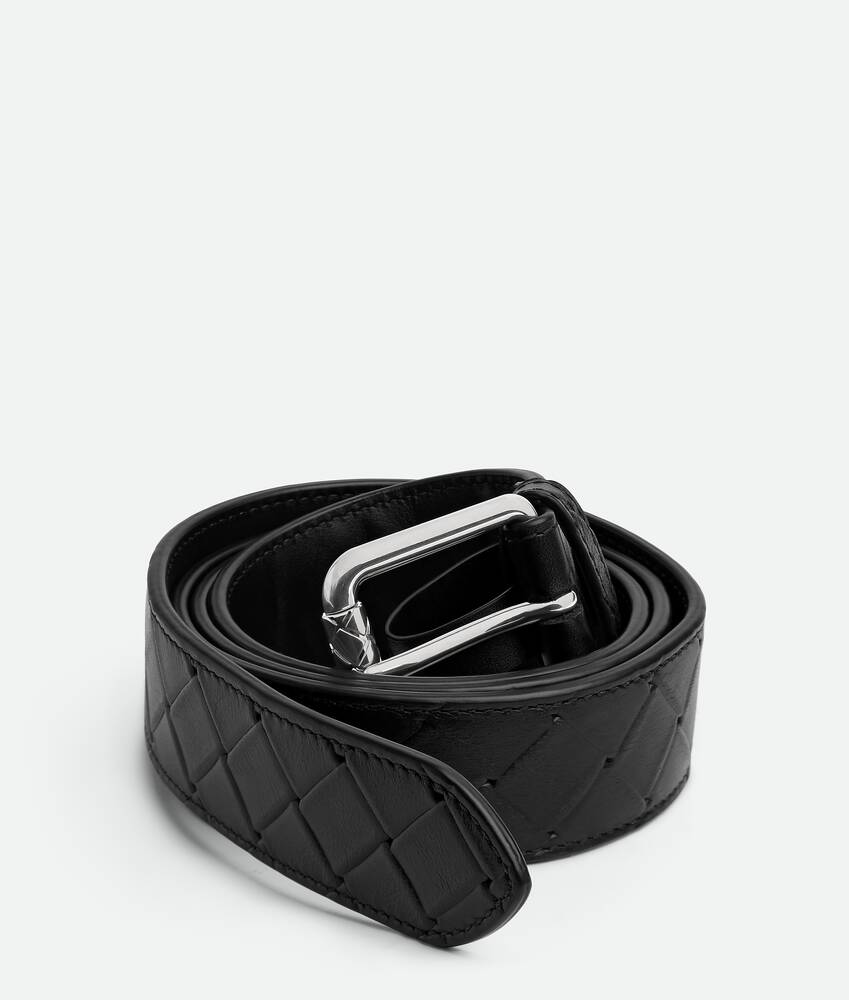 新品 BOTTEGA VENETA 現行　ベルト レディース イントレチャート ボッテガヴェネタ イントレチャート ブランドオフ BOTTEGA