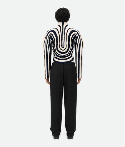 Graphic Cotton Rib Jumper