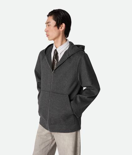 Double Face Wool Hoodie