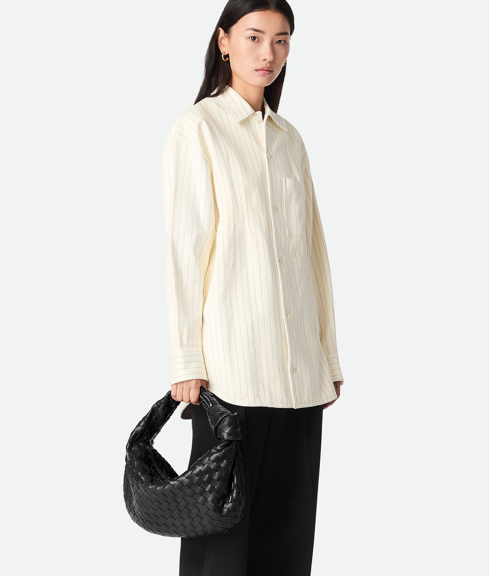 Bottega Veneta® Women's Teen Jodie in Black. Shop online now.