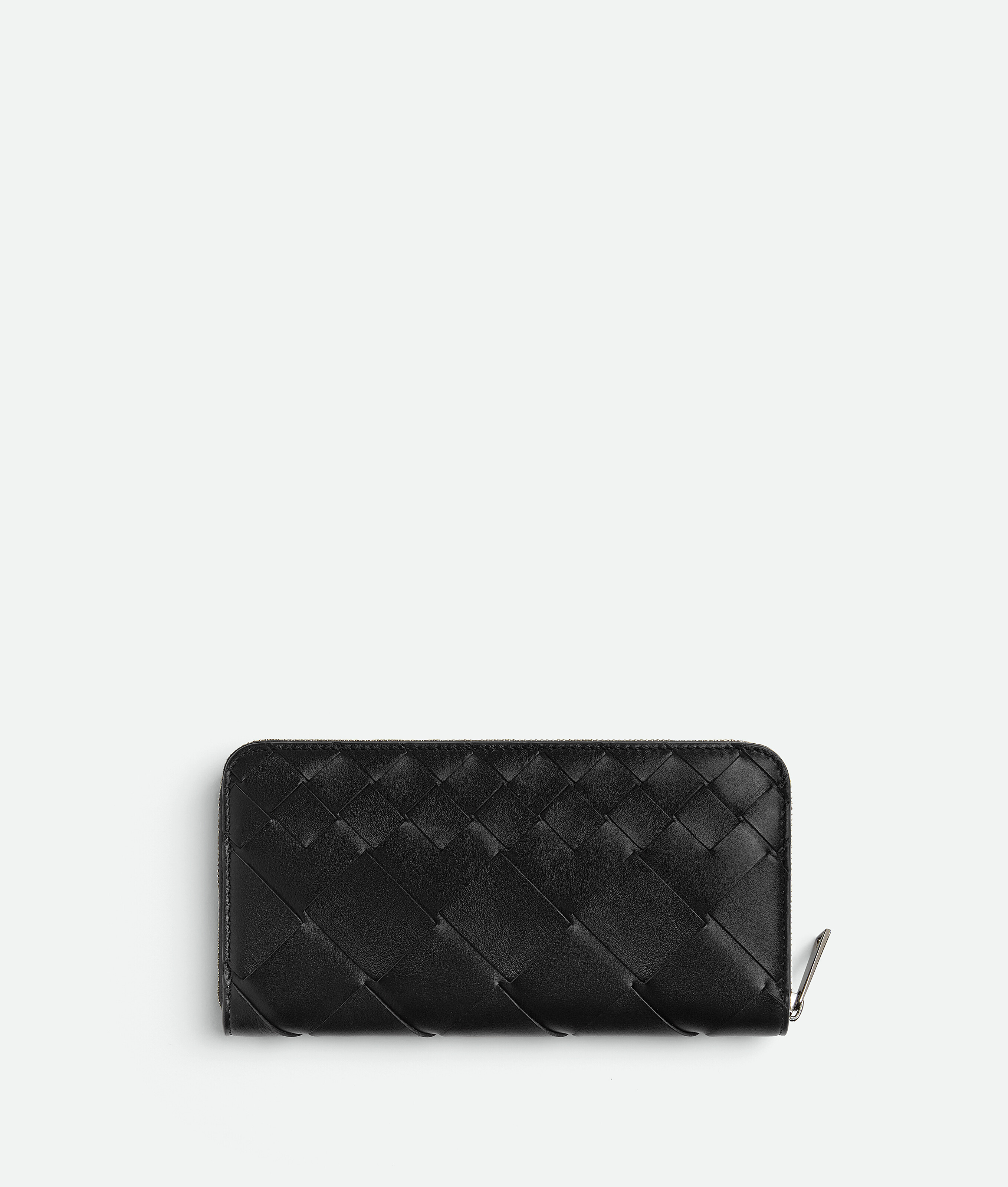 BOTTEGA VENETA INTRECCIATO ZIP AROUND WALLET 