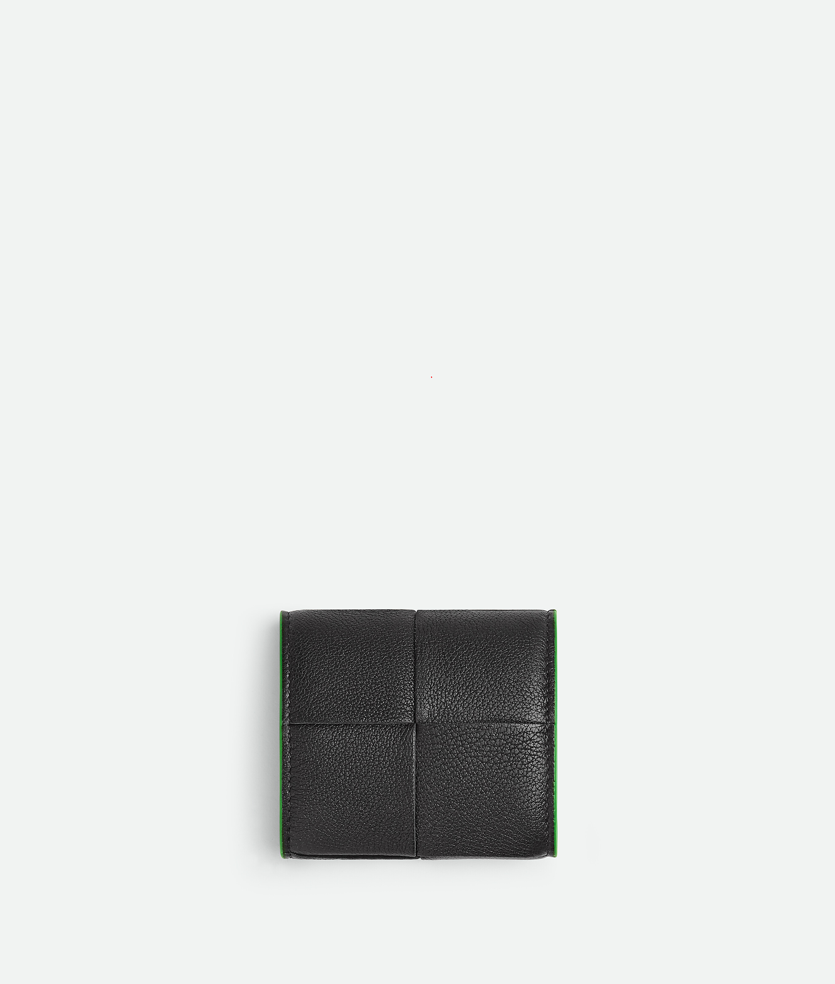 Shop Bottega Veneta Porte-monnaie À Rabat Cassette In Noir