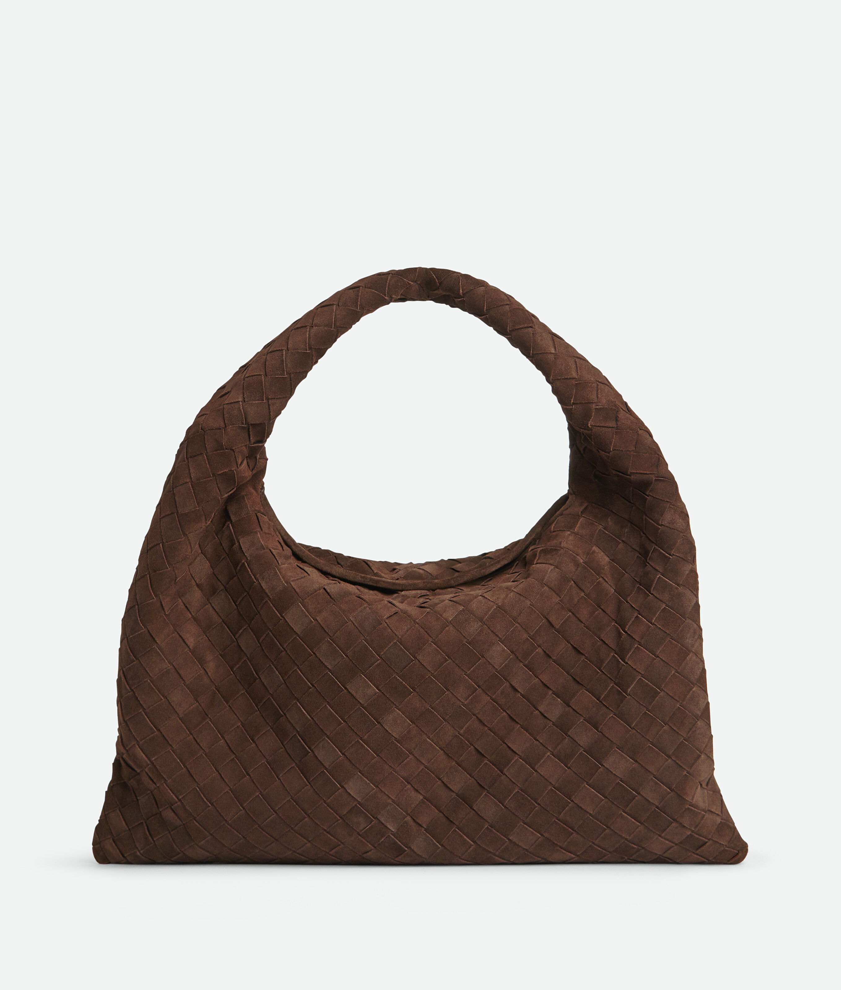 Shop Bottega Veneta Small Hop In Fondant