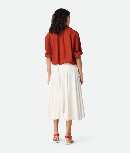 Viscose Pleated Skirt