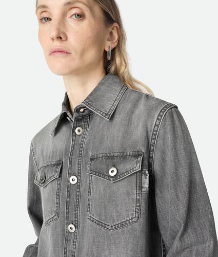 Black Denim Shirt