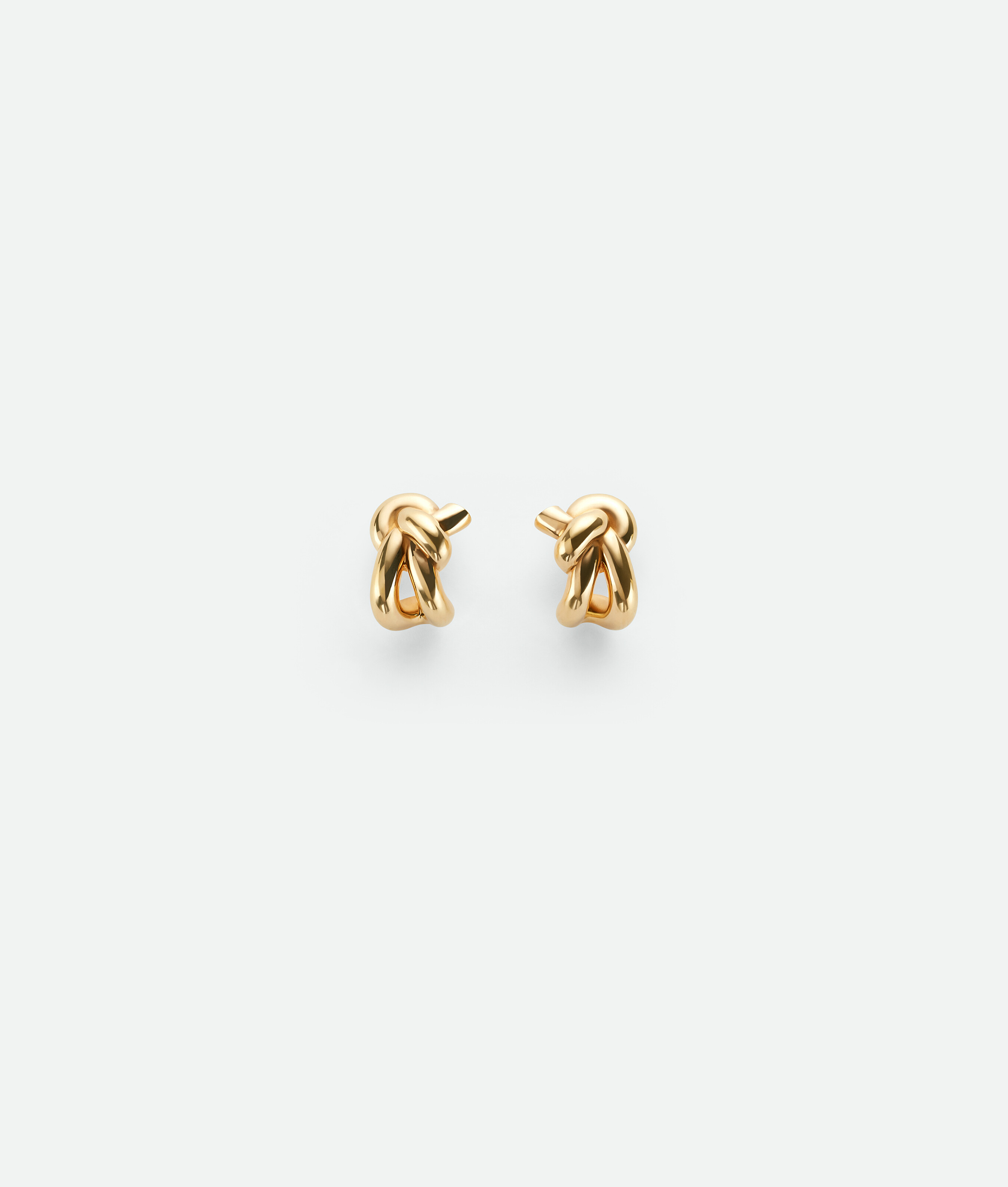 Bottega Veneta Knot Ohrringe In Gold