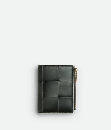美品】Bottega Veneta カセット 二つ折りウォレット - 折り財布