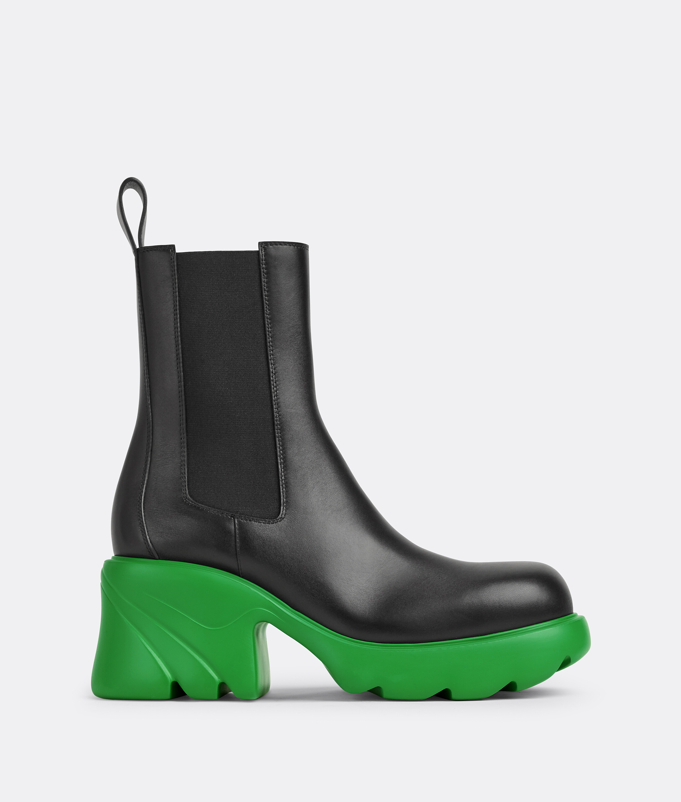 flash ankle chelsea boot shearling