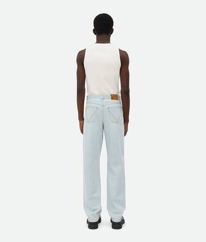 Extra Bleached Wide Leg Jeans