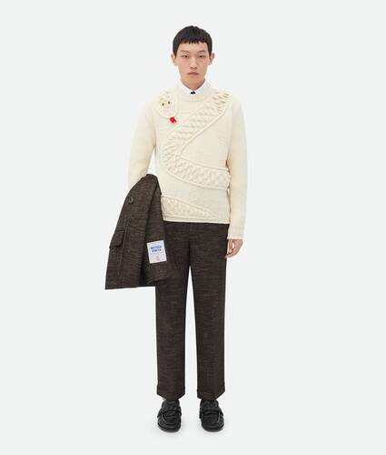 Wool jacket Louis Vuitton Brown size L International in Wool