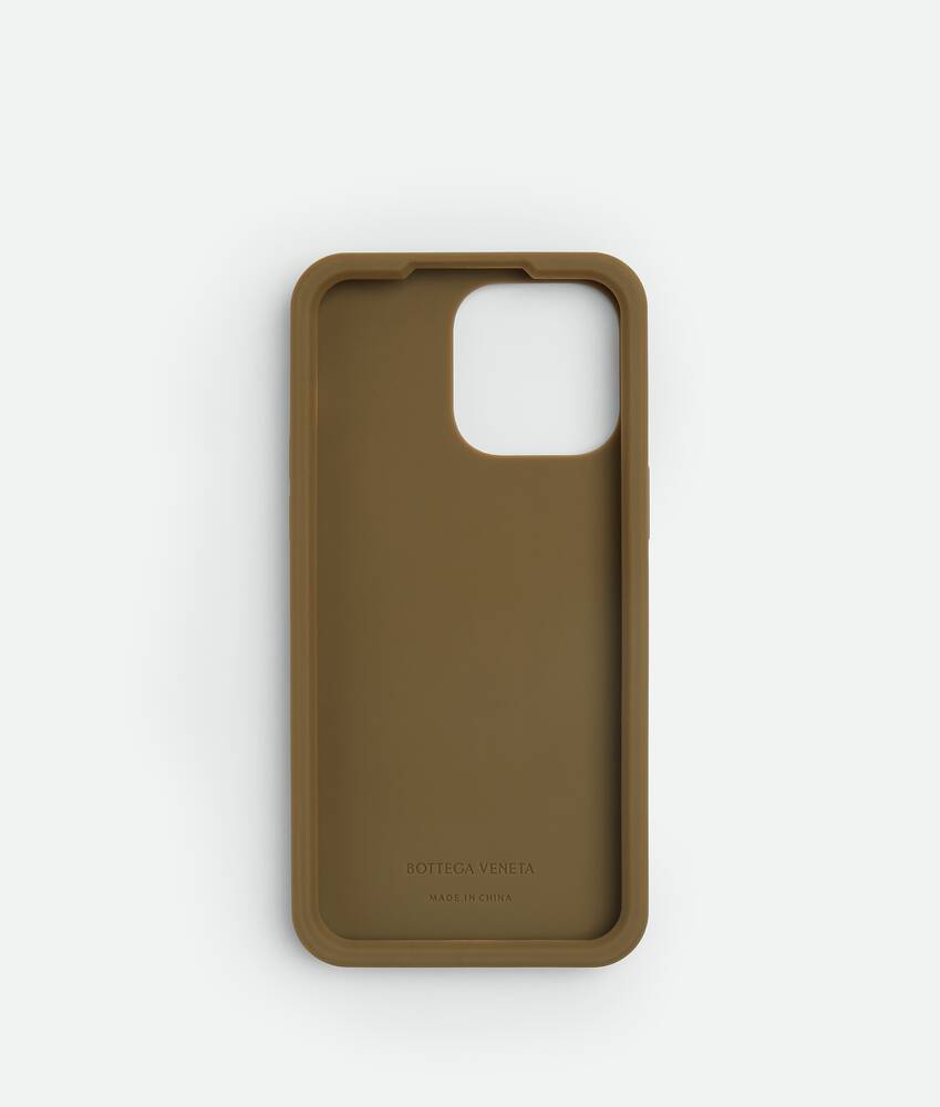 Bottega Veneta® Men's Iphone 14 Pro Max Case in Mud. Shop online now.