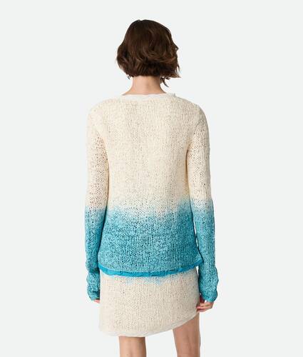 Wool And Silk Overdyed Jumper