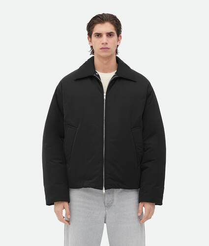 Jaqueta Puffer em Nylon Técnico