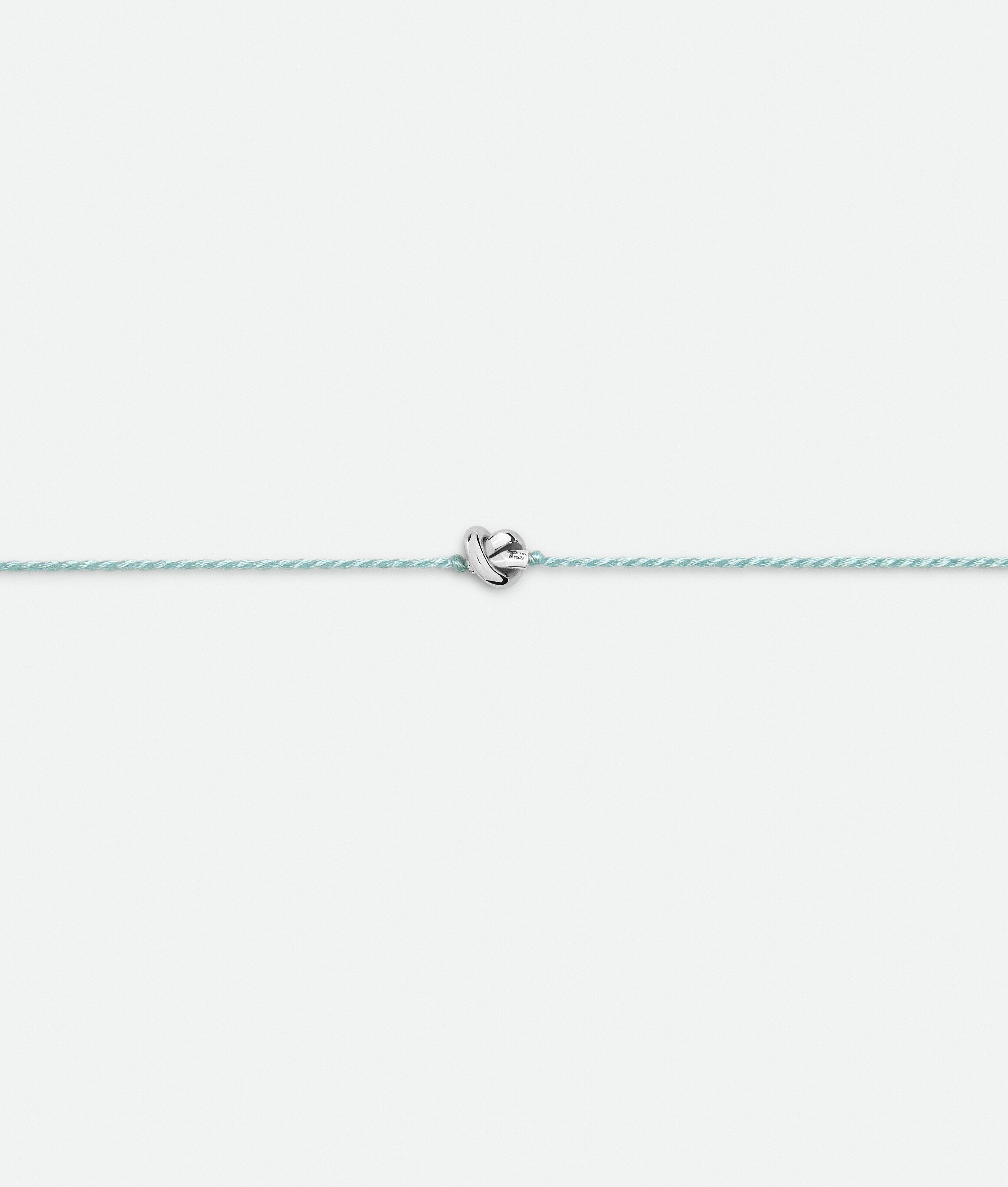 Bottega Veneta Knot Armband In Teal