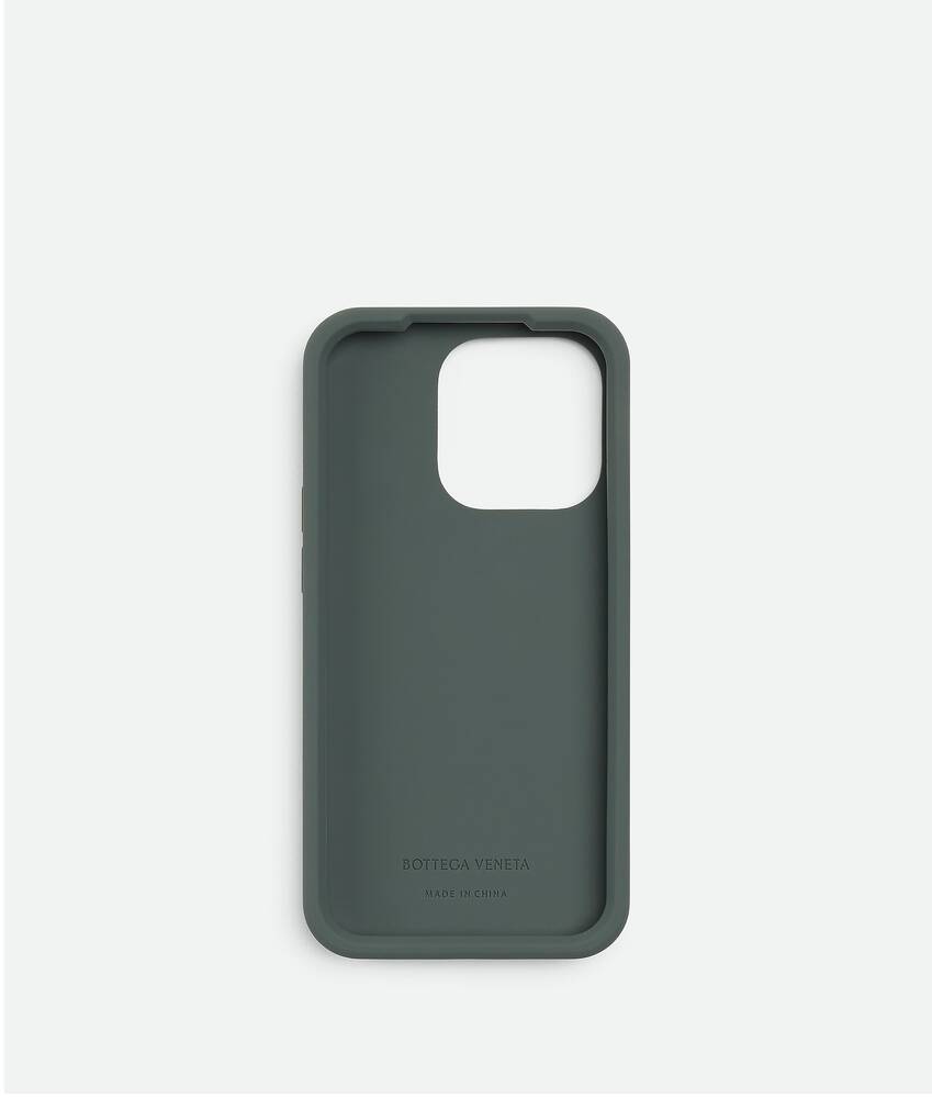 Bottega Veneta® Men's iPhone 14 Pro Case in Slate. Shop online now.