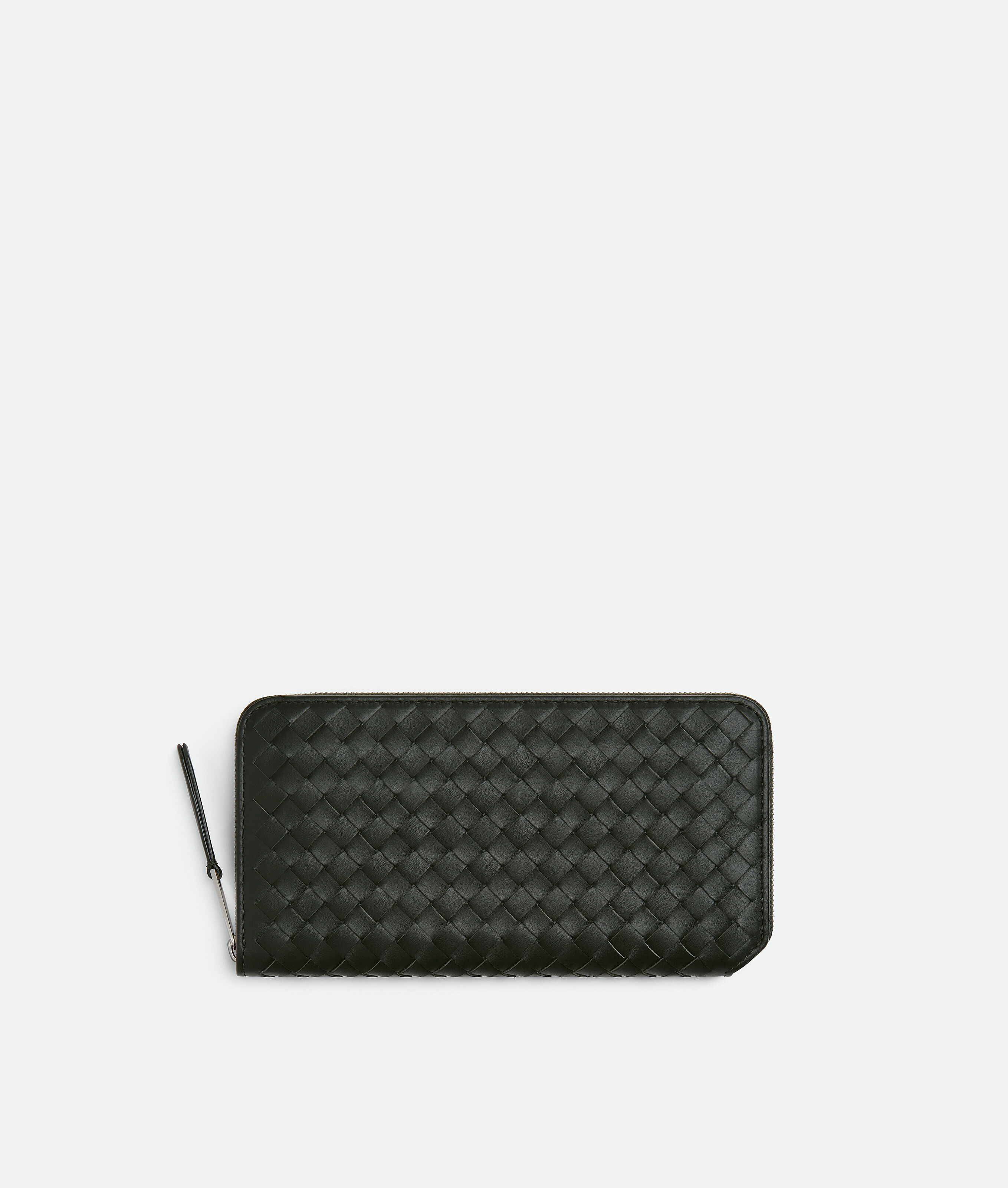 Intrecciato Piccolo Zip Around Wallet