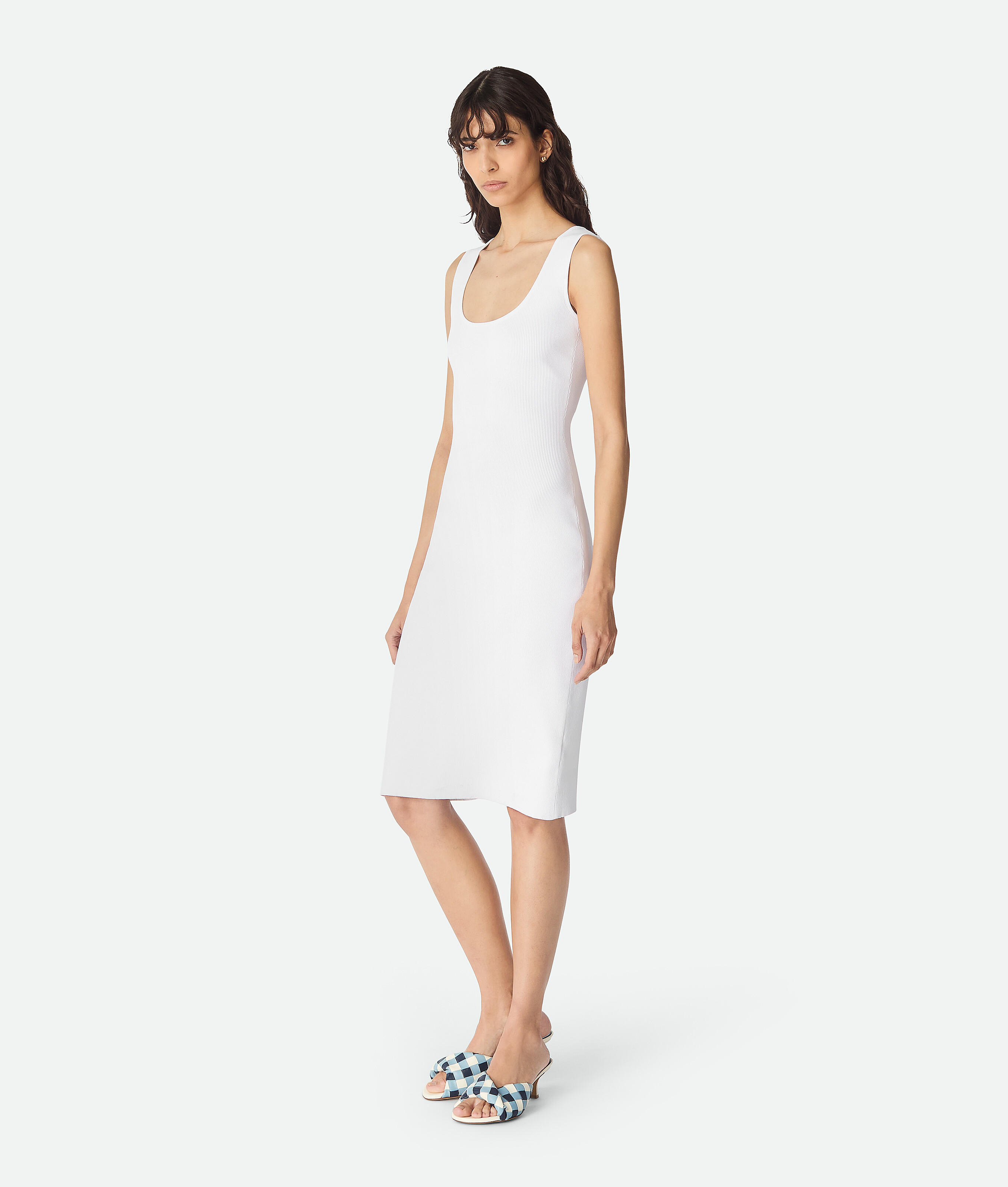 BOTTEGA VENETA COMPACT VISCOSE DRESS