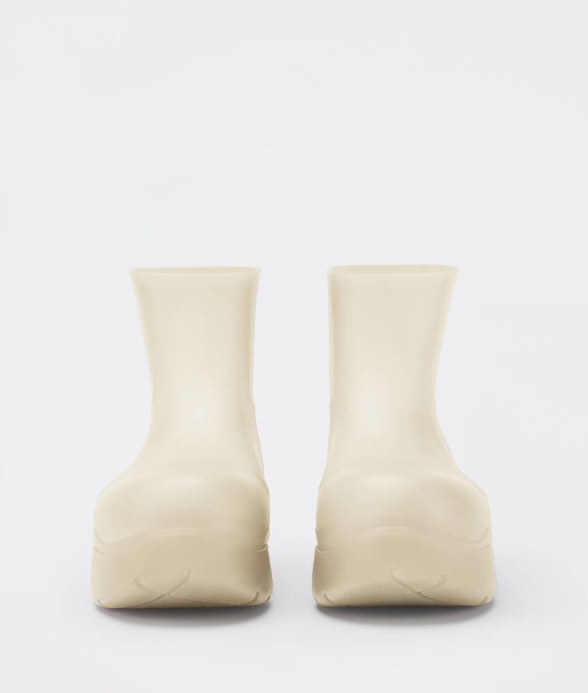 bottega veneta puddle boots white