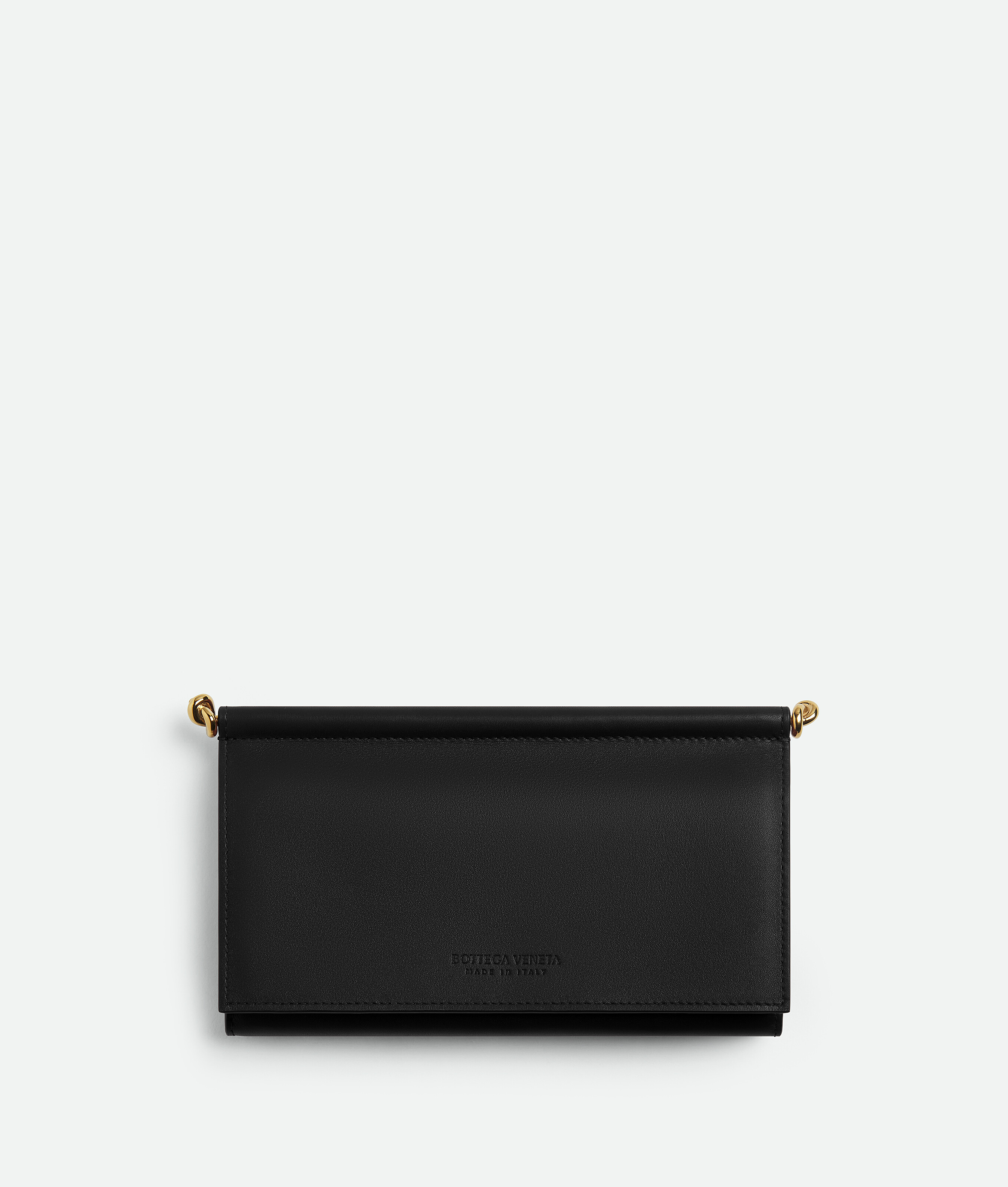 Bottega Veneta Solstice Large Flap Wallet In Black