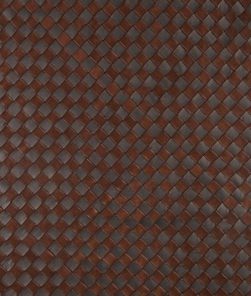 Display a large version of the product image 4 - Intrecciato Leather And Suede Straight Pants