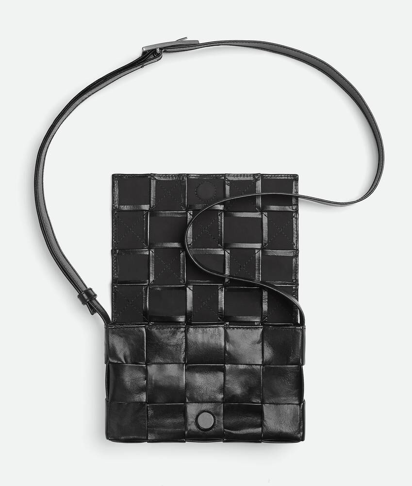 Bottega Veneta | Men Small Cassette Crossbody Bag Black Unique