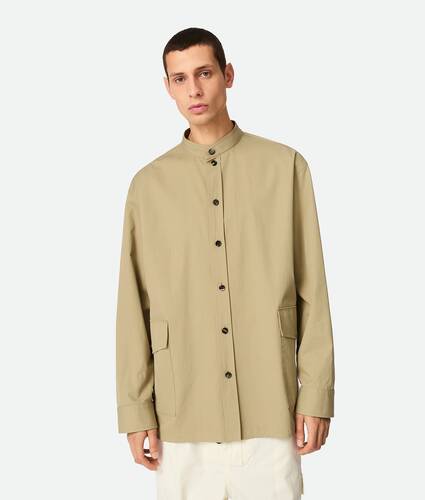 Light Cotton Twill Overshirt