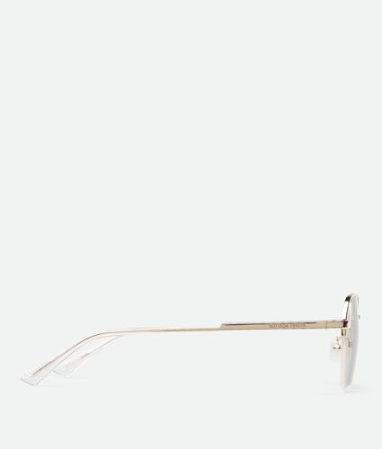 Classic Metal Semi rimless Panthos Eyeglasses