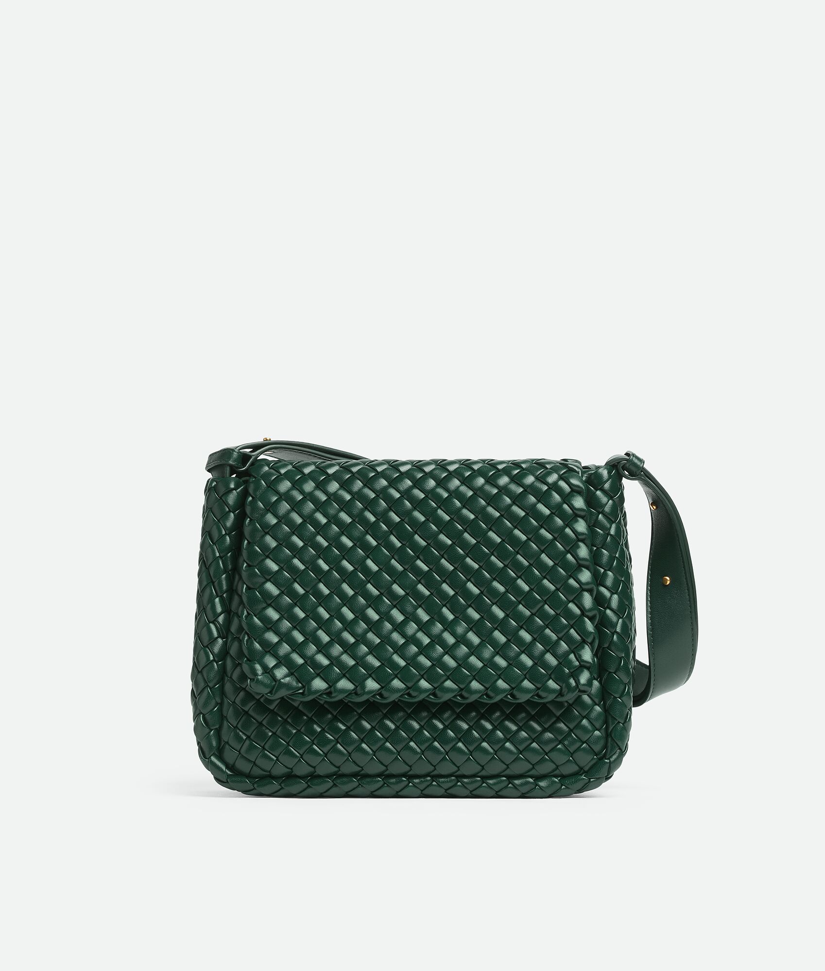 Cobble Shoulder Bag in Emerald green — 813238648