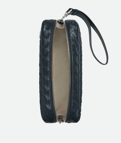 Intrecciato Pouch With Wristlet