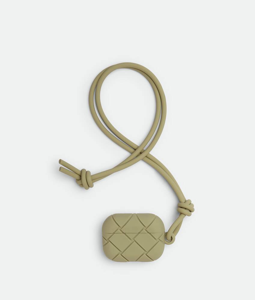 Bottega Veneta® Men's Airpods Pro Case in Travertine. Shop online now.