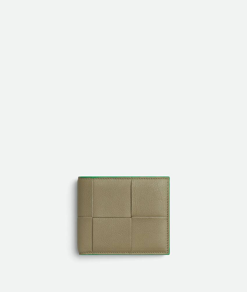 ボッテガヴェネタ Bottega Veneta 二つ折財布　カセット　パラキート
