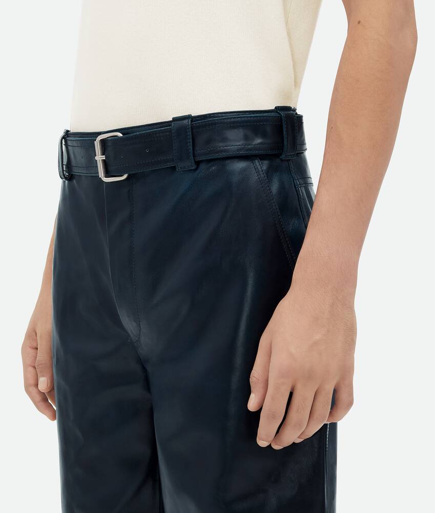 Display a large version of the product image 4 - Leather Belted Trousers
