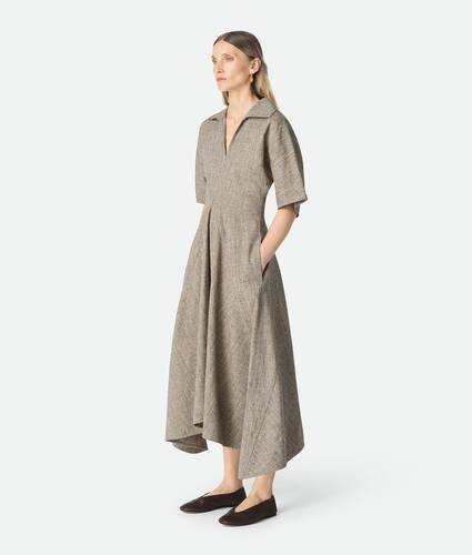 Fleck Viscose Dress