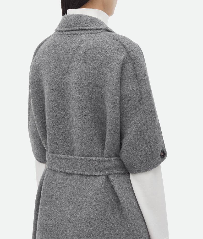 Display a large version of the product image 6 - Wool And Cashmere Sleeveless Coat