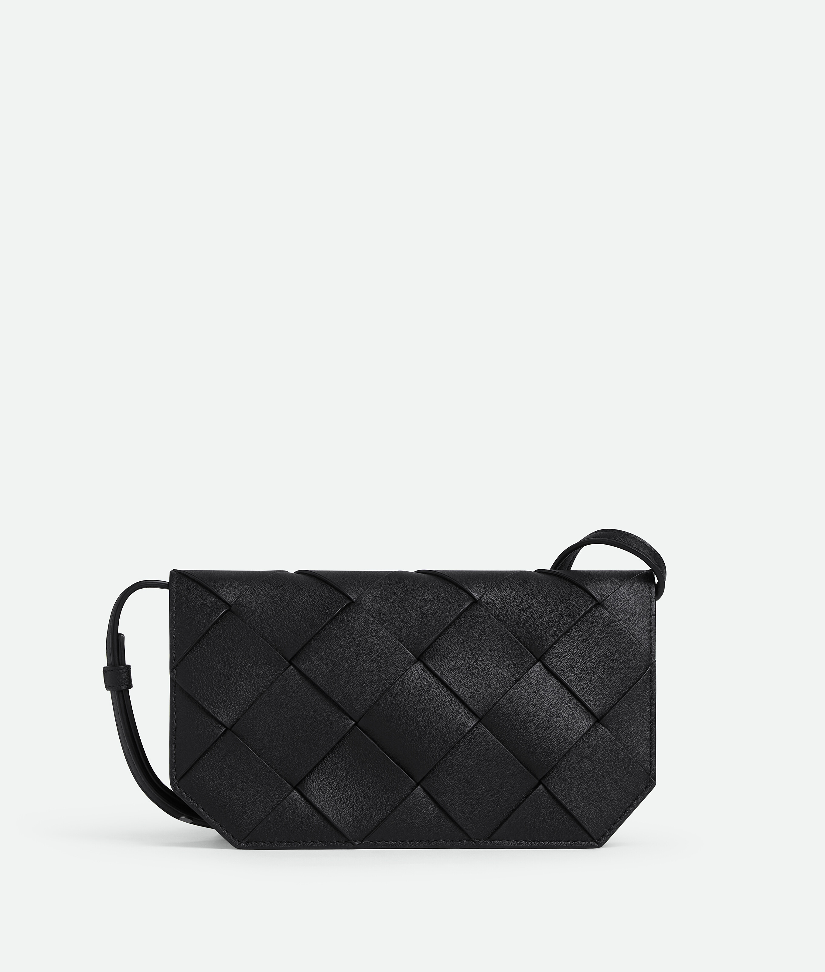 Bottega Veneta Diago Phone Pouch - Black - Man -