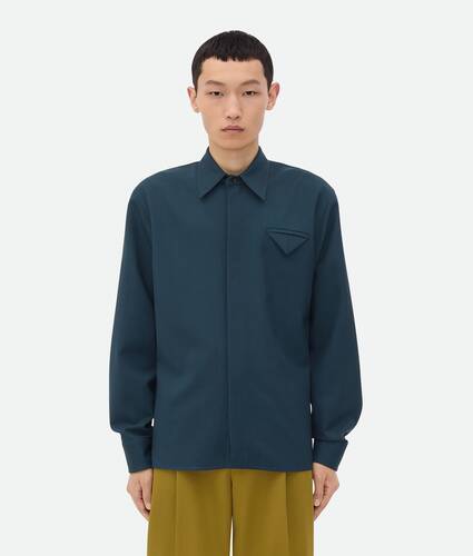 Light Wool Twill Shirt