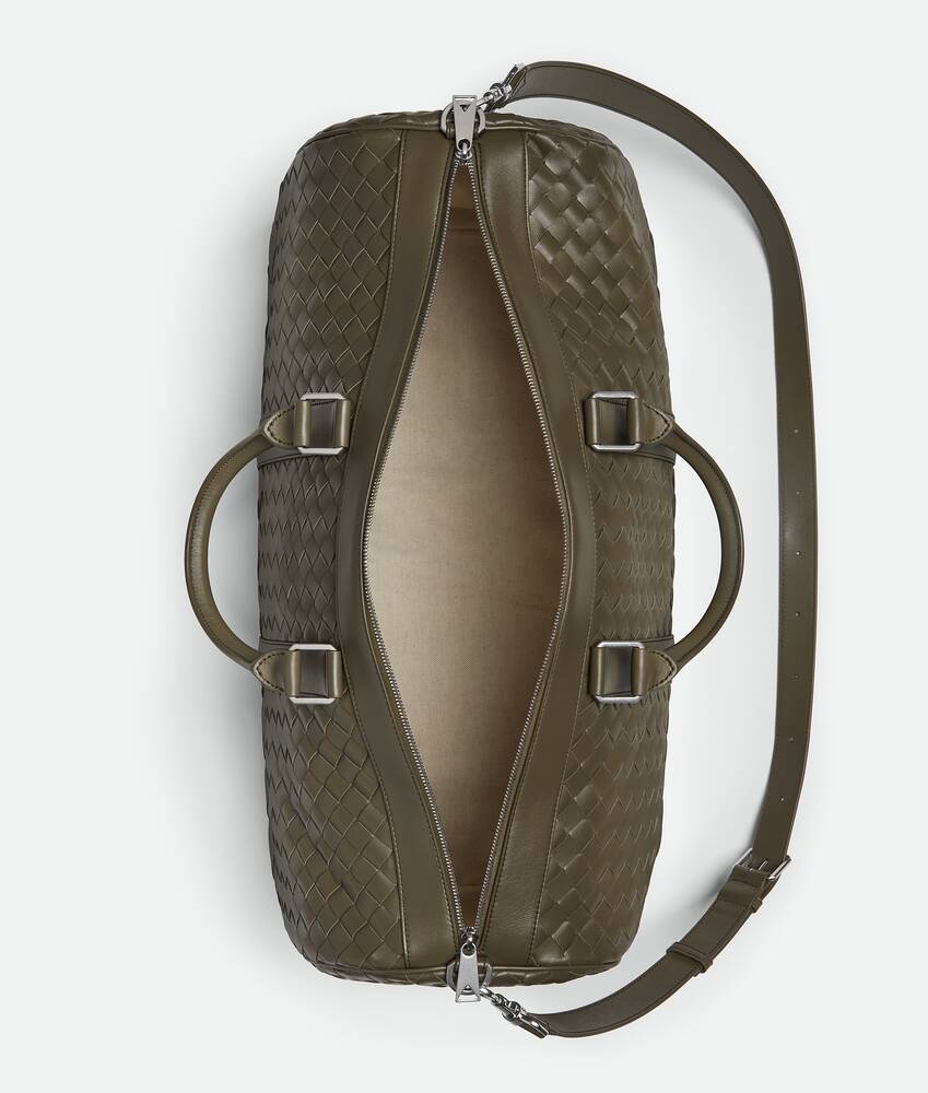 Bottega Veneta® Men's Intrecciato Cabin Duffle in Cypress