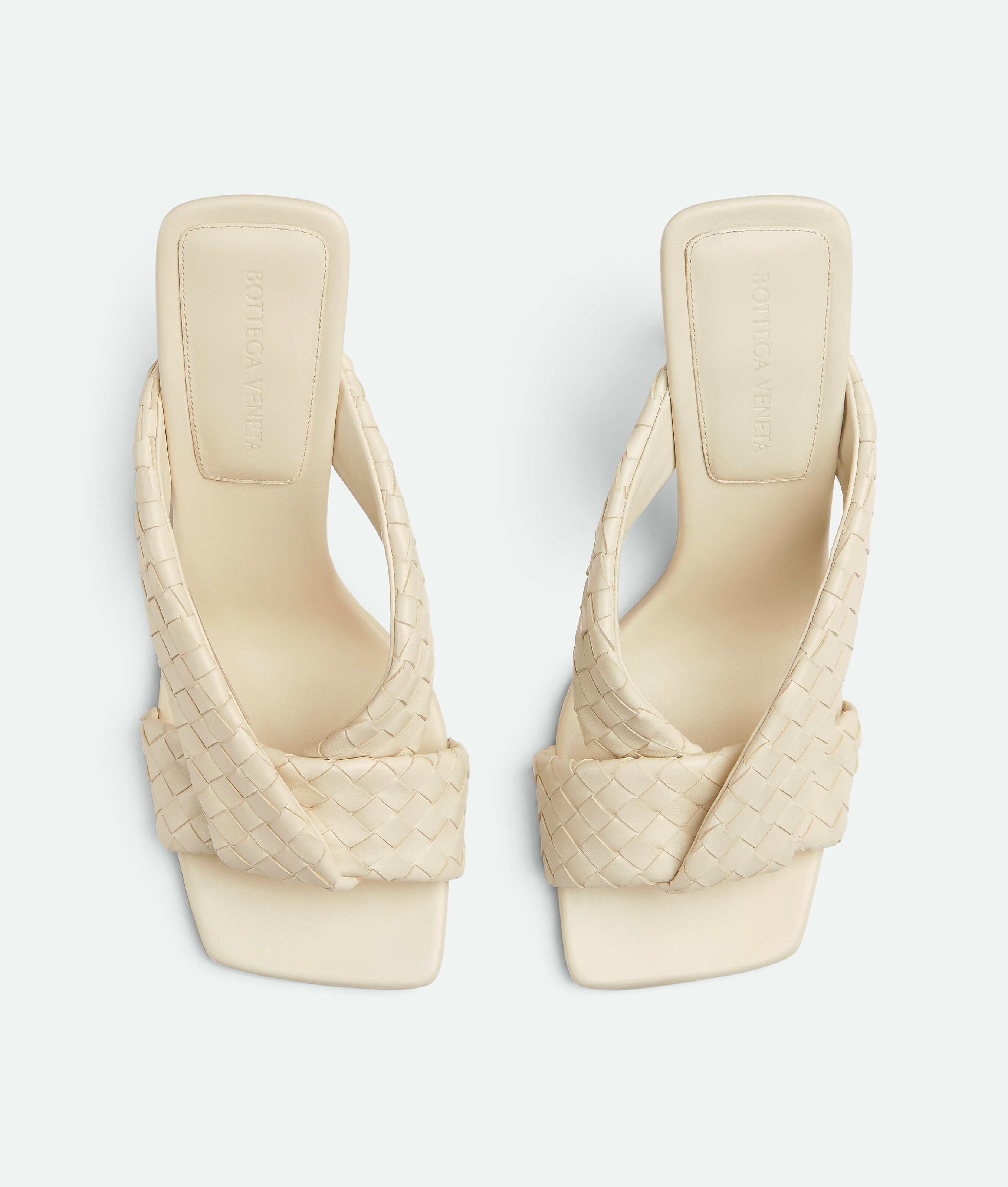 Women's Riva Mule in Sea salt Bottega Veneta Croatia EN - Image 5