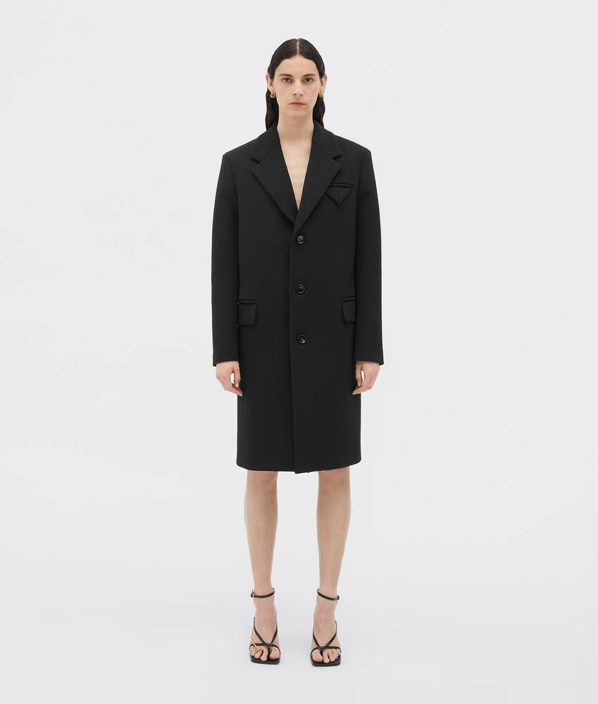 bottega veneta black coat