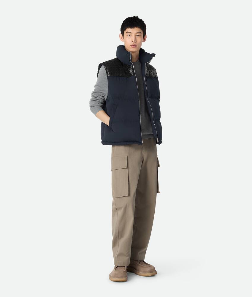 보테가베네타 테크 나일론 패딩 질레 837050V5O604246
