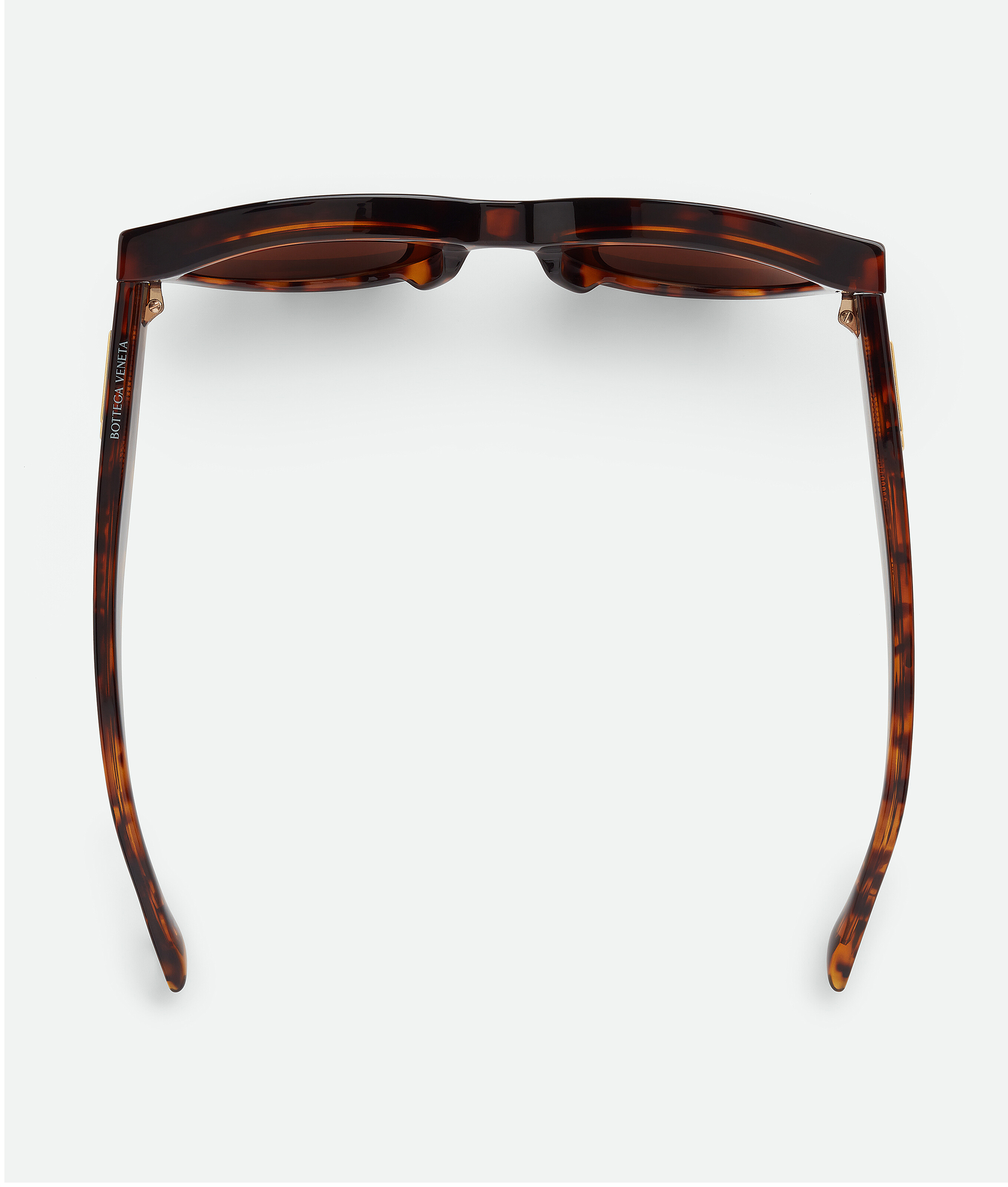 Shop Bottega Veneta Sharp Cat Eye Sunglasses In Brown