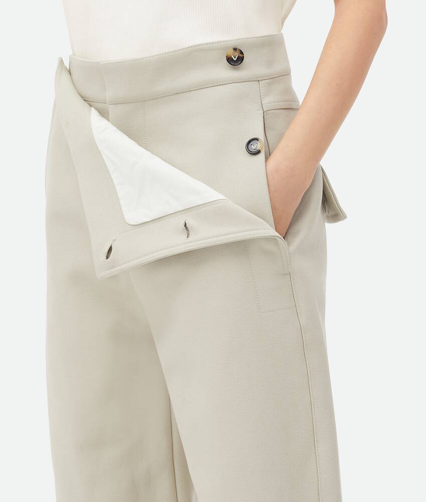 Display a large version of the product image 5 - Cotton Gabardine Trousers
